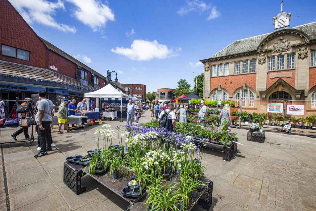 Monday Market in Wrexham