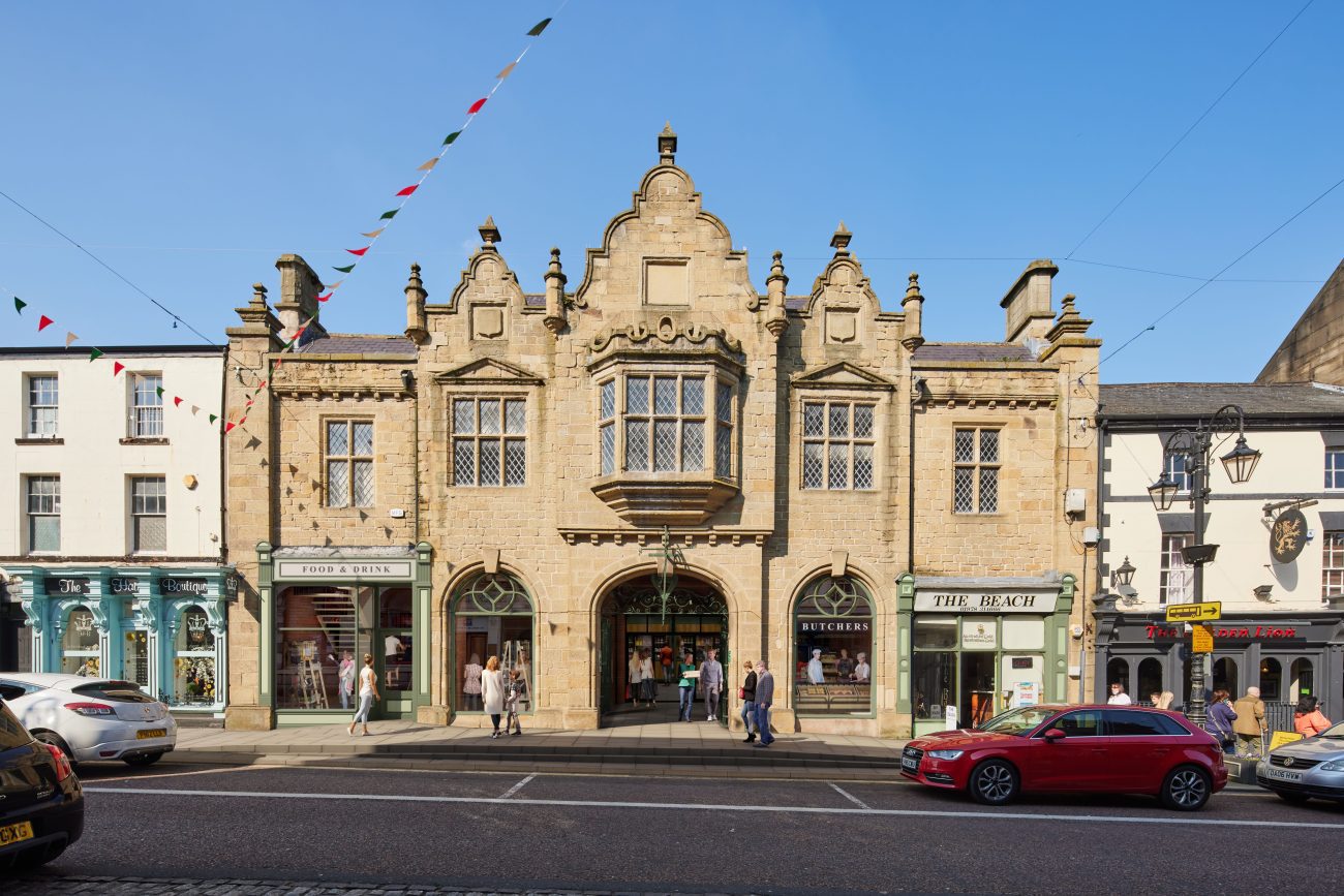 Butchers' Market — High St Entrance (Image: Lawray Architects)
