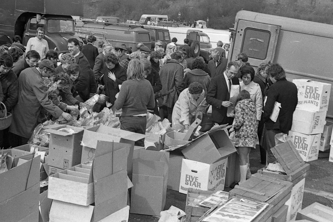Beast Market, 1971 (Image: Wrexham Leader)