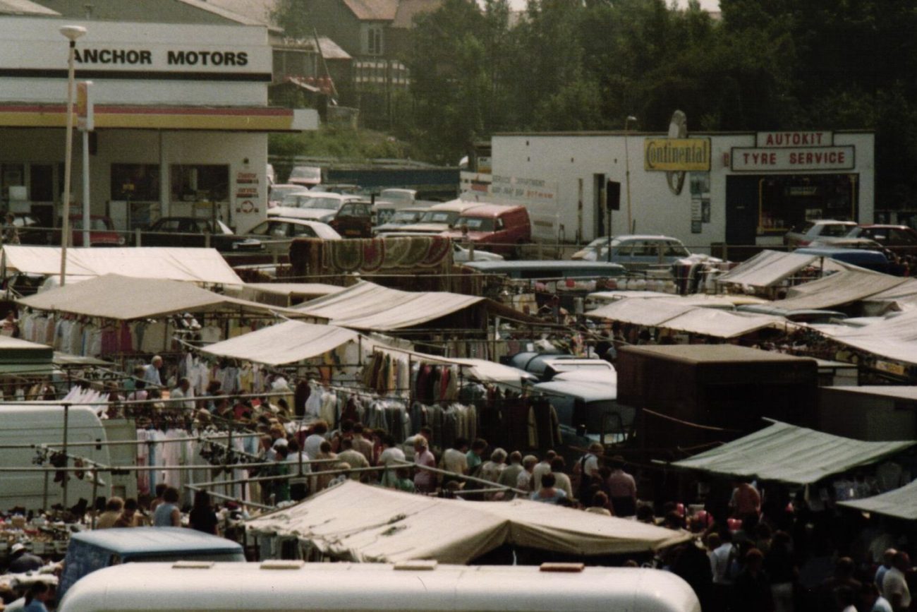 Monday Market (Image: Wrexham Heritage Archives)