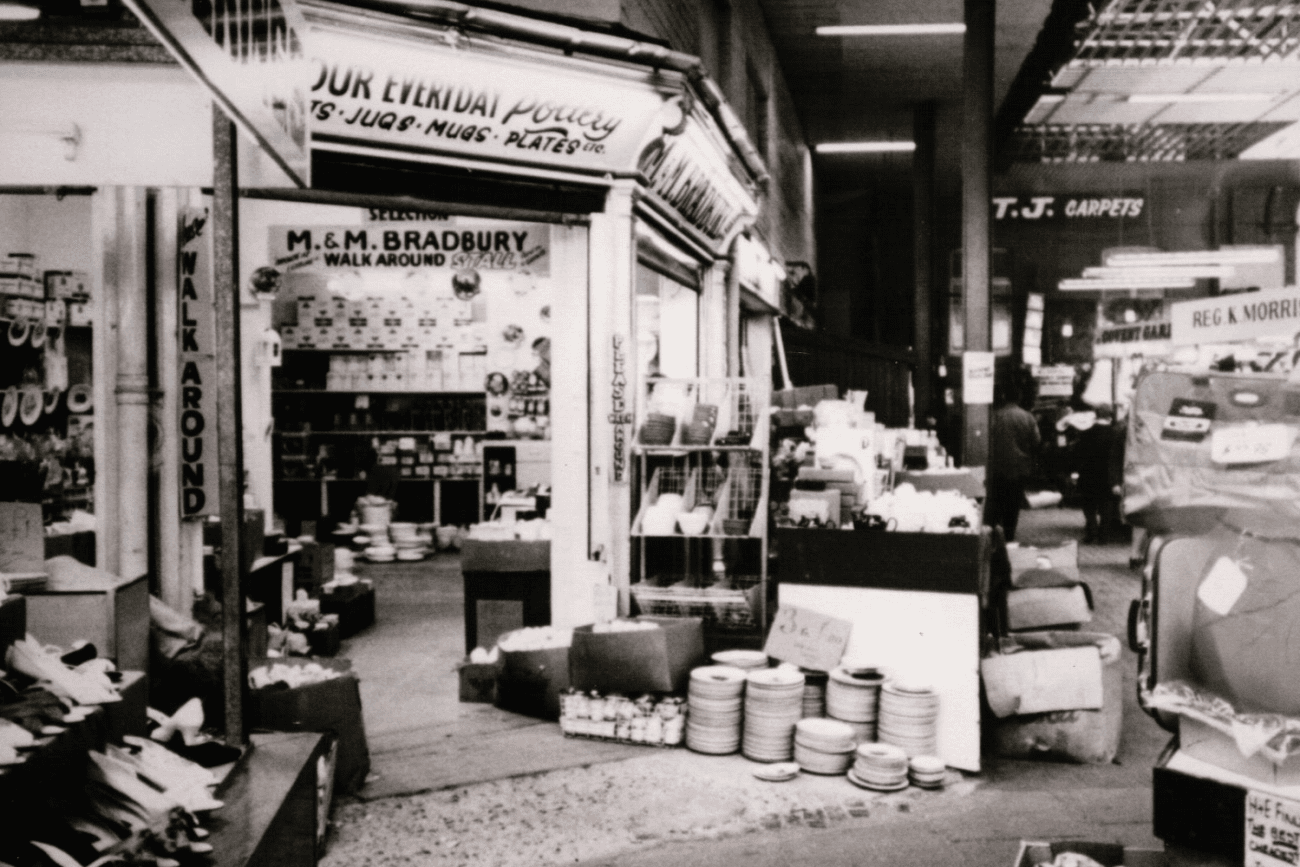 Vegetable Market (Image: Wrexham Heritage Archives)
