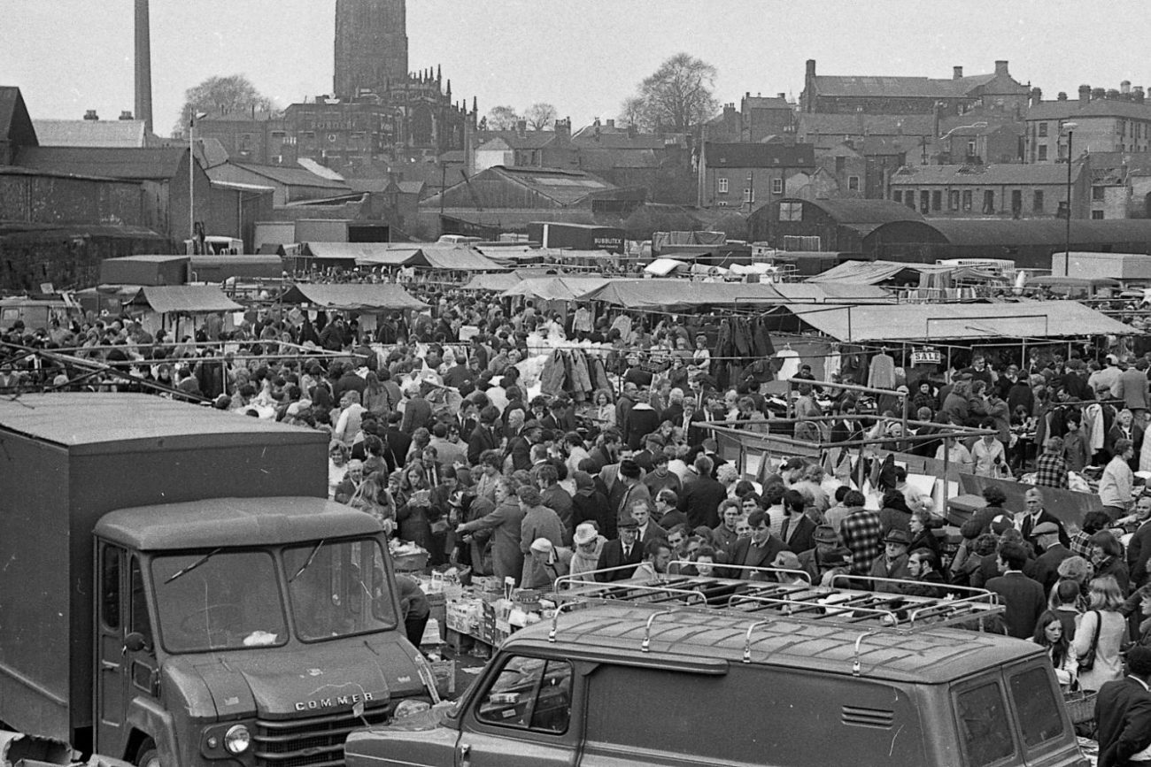 Beast Market, 1971 (Image: Wrexham Leader)